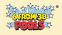 6 from 38 pools